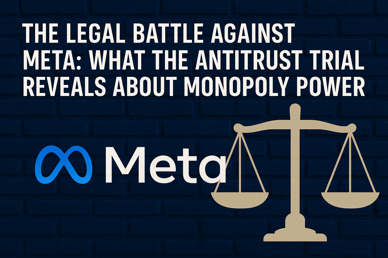 The Legal Battle Against Meta: What the Antitrust Trial Reveals About Monopoly Power